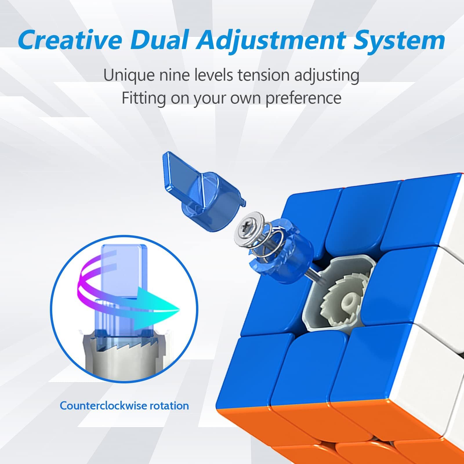 Amazon.com: Moyu RS3M 2020, Magnetic Speed Cube Adjustable